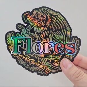 Holographic Stickers (CUSTOM)LastNames